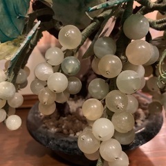 🌸桃と葡萄　美品　中国の美術骨董の画像