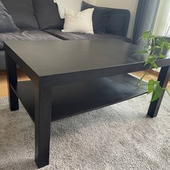 LACK（ラック） コーヒーテーブル、ブラックブラウン、90×5...