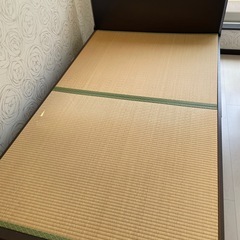 受付停止。畳ベッド　セミダブル
