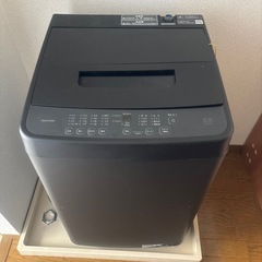 アイリスオーヤマ IAW-T504-B　洗濯機　5kg 2024年製