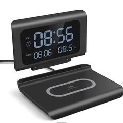 【新品】ワイヤレス充電スタンド　黒