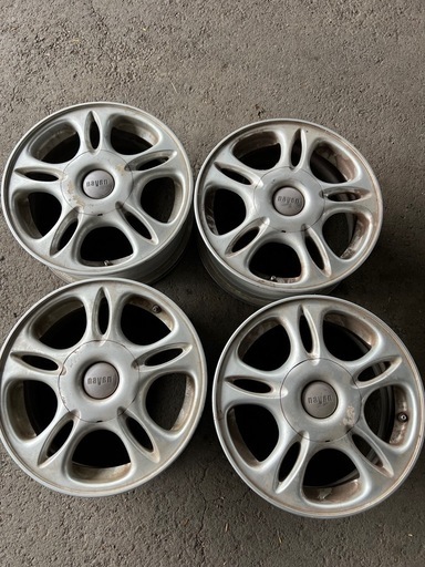 日産純正オプション！navan！15インチ 6J+40