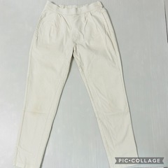 【完売品】UVカットHAKIYASEストレッチパンツ　接触冷感　サイズ38の画像