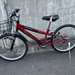 子ども用自転車　22インチ　6段変速の画像