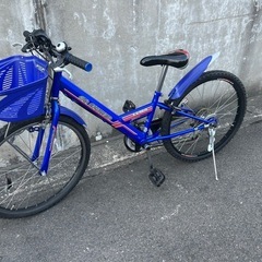 子ども用自転車　24インチ　6段変速の画像