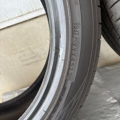 夏タイヤ　4本セット　225/45R18/95W　ヨコハマ　ブルーアース GT  AE51　クラウン　　レヴォーグ　等の画像