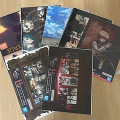 【新品未使用】一番くじ　進撃の巨人　クリアポスター