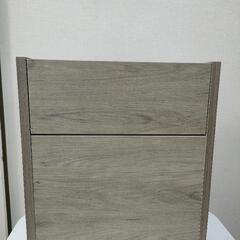 ケーブルボックス 幅40cm グレージュ 木製 収納ボックス コ...