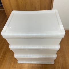 ニトリ　収納ケース3段