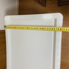 ニトリ　収納ケース3段の画像