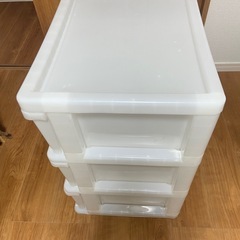 ニトリ　収納ケース3段の画像