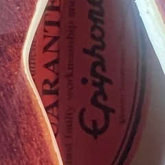 EPIPHONEセミアコースティックギターの画像