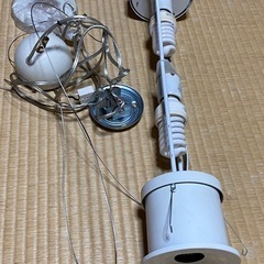 モデルハウスの処分予定だった天井照明の内側ライトの画像