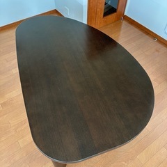 大塚家具　ダイニングテーブル　秋田木工の画像