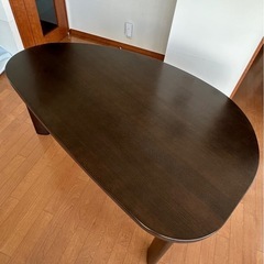 大塚家具　ダイニングテーブル　秋田木工の画像