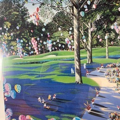 ヒロヤマガタ　ポスター　1975 PGAチャンピオンシップの画像