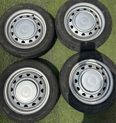 6月7日お取引終了　23年製　155 65 r14 マルチホイール　4本セット