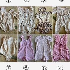 【美品】ベビー服 セット 女の子 春夏秋