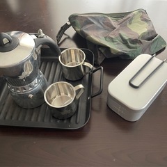 アウトドア用品まとめ売りの画像