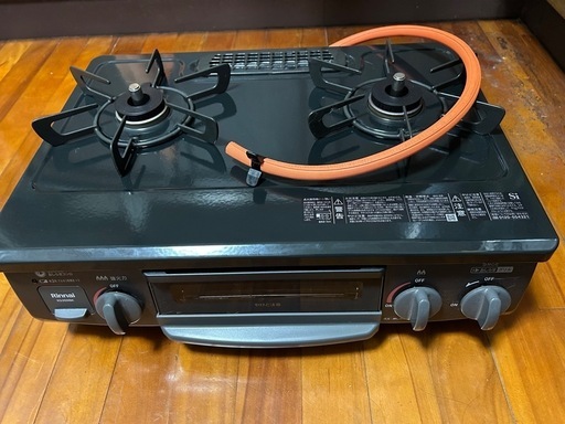 【美品】リンナイLPガスコンロ （お取引き
者決定）