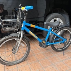子供用自転車18インチ (よーママ☆断捨離中) 大阪のその他の中古