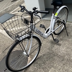6段変速シティサイクル（折りたたみ式）