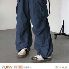 新品ワイドパンツLLの画像