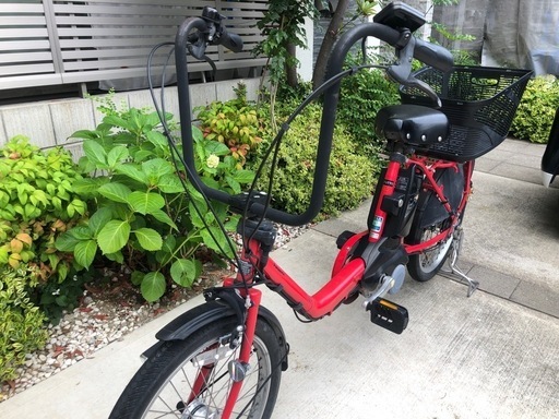 【受渡し予定者決定】子乗せ電動自転車　パナソニック　赤