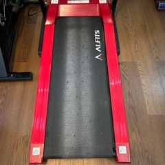 AFR1119A ALINCO ランニングマシン レッド　マット付きの画像