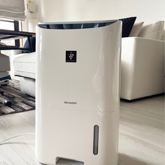 SHARP シャープ　CV-G71-W 衣類乾燥除湿機 ホワイト...