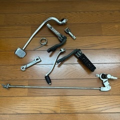 SR400 純正フォワードステップ一式