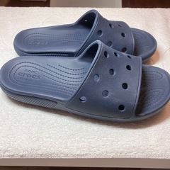 Crocs クロックス アイコニック コンフォート 27.5 ~ 28.0 cm ネイビー サンダル 紺の画像