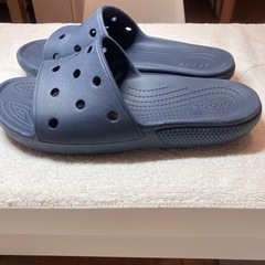 Crocs クロックス アイコニック コンフォート 27.5 ~ 28.0 cm ネイビー サンダル 紺の画像