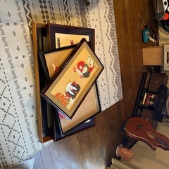 奈良市　あげます。和風の額縁4点の画像