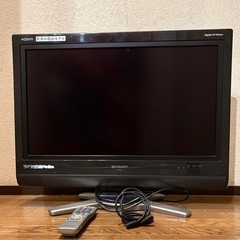 液晶テレビ　26型　シャープ