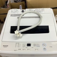 MAXZEN  マクスゼン　洗濯機　JW55WP01  2023年製  5.5㎏の画像
