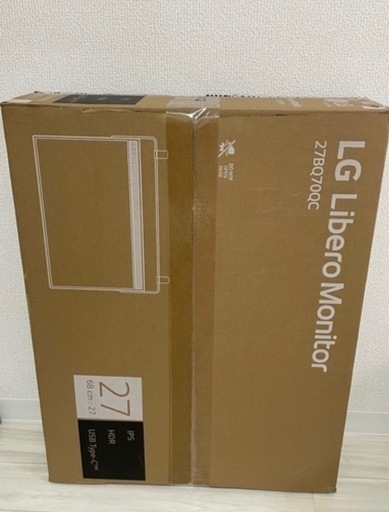 LG ディスプレイモニター 27インチ　IPS HRD 解像度2560x1440 60Hz