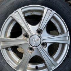  155/65r13　新品タイヤホイール付き(中古品)の画像