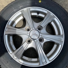  155/65r13　新品タイヤホイール付き(中古品)の画像