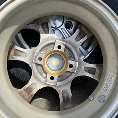  155/65r13　新品タイヤホイール付き(中古品)の画像