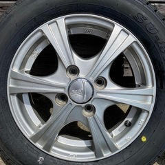  155/65r13　新品タイヤホイール付き(中古品)の画像