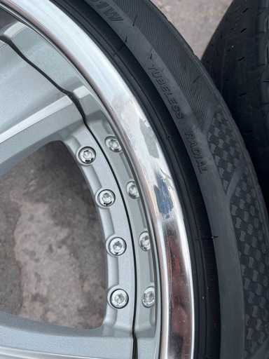225/45R18 ウェッズ　ホイールセット