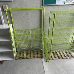 スチール棚　カラーボックス