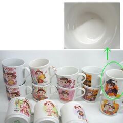 長期保管品 ペコちゃん プリンカップ ミニマグカップ 46個セット まとめて　クリスマス レッスン ファンタジー PETIT 他 ☆ PayPay(ペイペイ)決済可能 ☆ 札幌市 豊平区 平岸 平岸店の画像