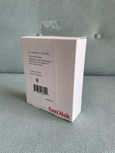 SanDisk SSD 外付け 1TB
