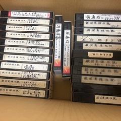 使用済みビデオテープ①
