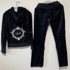 Rady ビジュー　セットアップ　ベロア