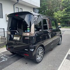 自社ローン！ 保証会社なし！保証手数料なし！ＧＰＳなし！ 京都近府県　スペーシア　カスタム　ＴＳの画像