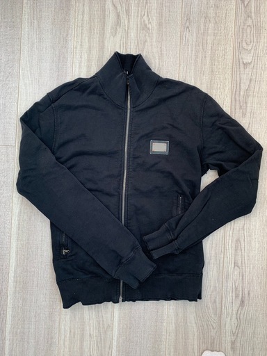 【希少】DOLCE&GABBANA 黒 ジップアップジャージ