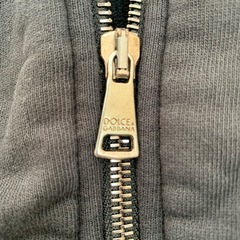 【希少】DOLCE&GABBANA 黒 ジップアップジャージの画像